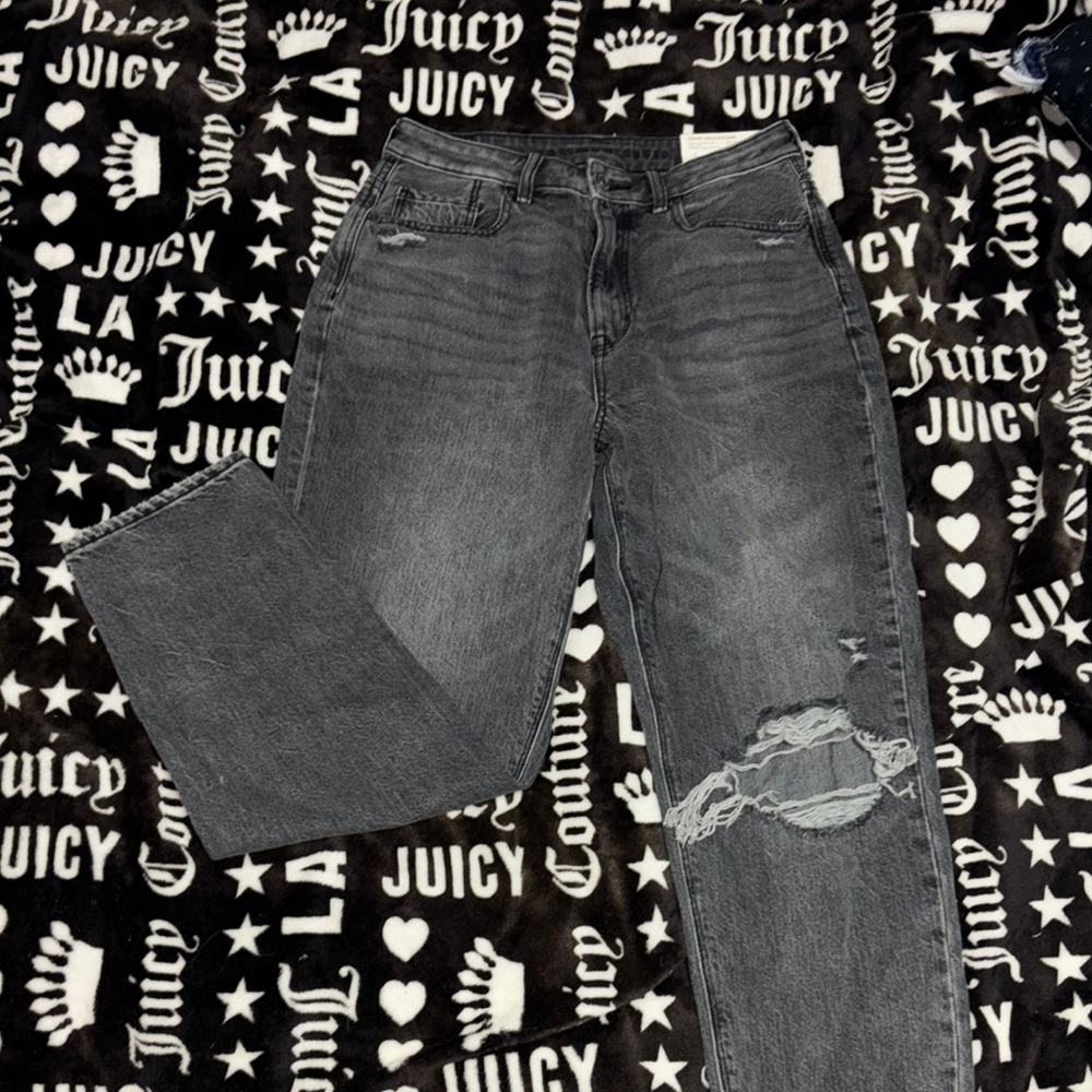 American Eagle Gray Relaxed Jeans